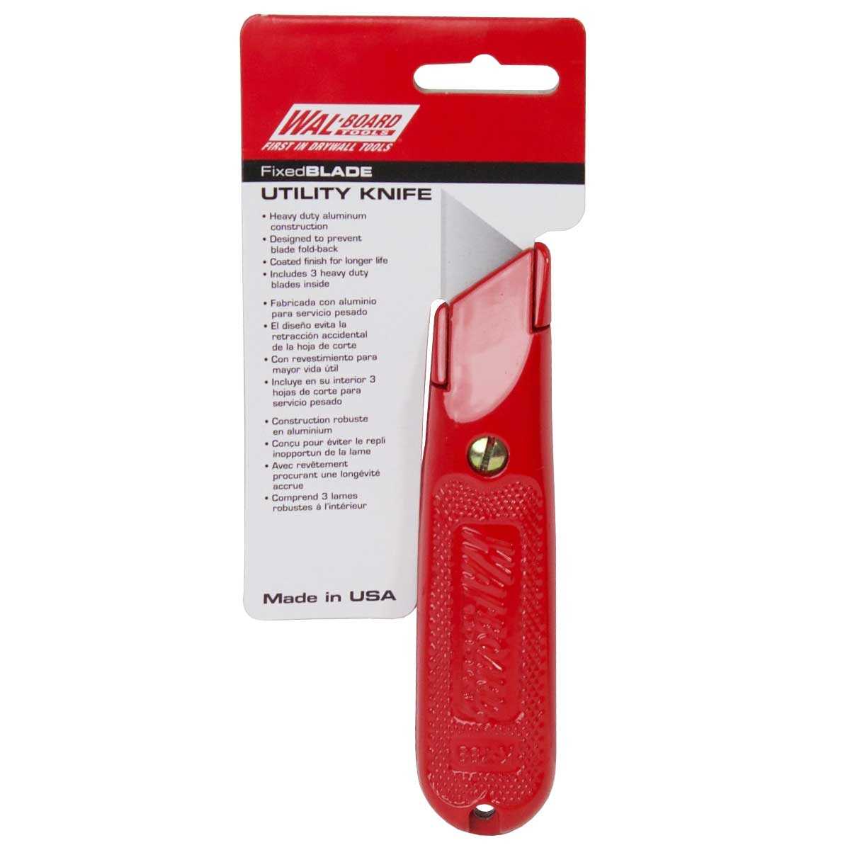 Wal-Board Fixed Blade Utility Knife